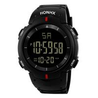 
honhx® Watch Collection, Harts, med TPU & Organiskt glas & ROSTFRITT STÅL, plated, Liv vattenresistent & Unisex & luminated, fler färger för val, 50mm, Längd Ca 9.4 inch, Säljs av PC