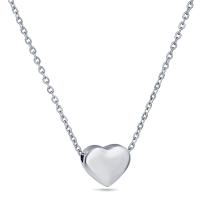 Stainless Steel Jewelry Necklace 316 Stainless Steel Heart plated oval chain & for woman Sold Per Approx 19.6 Inch Strand