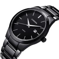 CURREN® Men Jewelry Watch Stainless Steel with Glass plated for man & waterproof Length Approx 10 Inch Sold By PC