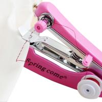 Plastic Pocket Manual Sewing Machine with Zinc Alloy painted mixed colors nickel lead & cadmium free Sold By Lot