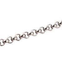 Stainless Steel Jewelry Bracelet with 2inch extender chain Infinity platinum plated charm bracelet & Unisex & with heart pattern & rolo chain & enamel  Sold Per Approx 7.5 Inch Strand