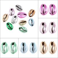 Trumpet Shell Beads, more colors for choice, 15-20mm, Hole:Approx 4x19mm, 100PCs/Bag, Sold By Bag
