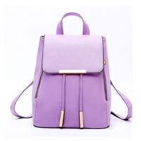 PU Leather Backpack with Polyester for woman Sold By PC