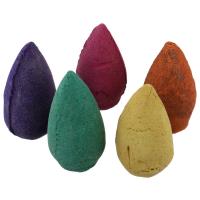 Natural Fragrant  Incense Cones , Sandalwood, Tower, more fragrances for choice, 14x26x15mm, Sold By Lot
