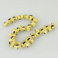 Perles murano animaux, chalumeau, chien, 16x20x11.50mm, Trou:Environ 2mm, Environ 22PC/brin, Vendu par Environ 13.5 pouce brin