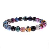 Lava Bracelet, Adjustable & Unisex & different styles for choice, 8mm, Sold Per Approx 6.5 Inch Strand