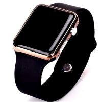 Unisex Wrist Watch, Silicone, with Plastic & Glass & Stainless Steel, electronic & waterproof, more colors for choice, 260x37x11mm, Length:Approx 10.2 Inch, Sold By PC