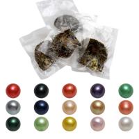 Perles d'huîtres perles de mer Akoya cultivées, perles Akoya cultivées, Rond, couleurs mélangées, 7-8mm, 50PC/lot, Vendu par lot