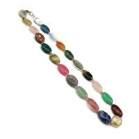 Edelstein Schmuck Halskette, poliert, unisex & verschiedene Stile für Wahl, farbenfroh, 13x18mm,5x8mm, verkauft per ca. 19.69 ZollInch Strang