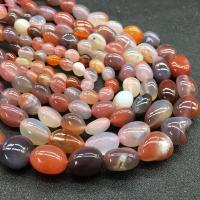 Achat Perlen, poliert, verschiedene Größen vorhanden, Bohrung:ca. 1mm, verkauft von Strang