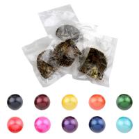 Akoya Cultured Sea Pearl Oyster Beads , Akoya Cultured Pearls, Round, more colors for choice, 11-13mm, Sold By PC