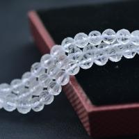 Natural Clear Quartz Beads, Lotus, Carved, DIY, white, Sold Per Approx 14 Inch Strand