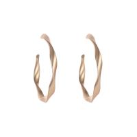 Iron Stud Earring, plated, for woman, more colors for choice, nickel, lead & cadmium free, 33mm, Sold By Pair