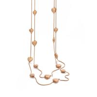 Zinek svetr řetěz náhrdelník, s 50m extender řetězce, Srdce, pro ženy, více barev na výběr, nikl, olovo a kadmium zdarma, 15mm, Prodáno za Cca 35.4 inch Strand