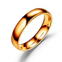 Stainless Steel Finger Ring plated Unisex 4mm Sold By Lot