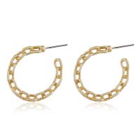 Tibetan Style Stud Earring, gold color plated, for woman, nickel, lead & cadmium free, 26x26mm, Sold By Pair