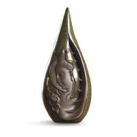 Backflow Incense Burner, Porcelain, green, nickel, lead & cadmium free, 100x235x45mm, Sold By PC