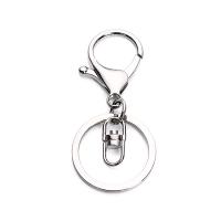 Iron Key Clasp Setting plated durable & DIY Sold By Bag