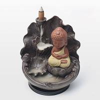 Backflow Incense Burner, Porcelain, different styles for choice, 140x110x170mm, Sold By PC