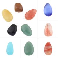 Cabochons en pierres précieuses, pierre gemme, différents matériaux pour le choix, 24*39*15mm,20*27*14mm, Vendu par PC