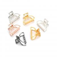 Hair Claw Clips Zinc Alloy plated for woman Sold By PC