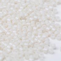 Seedbead Perle, Einbrennlack, Volltonfarbe, keine, 1.6mm, Bohrung:ca. 0.8mm, verkauft von Tasche
