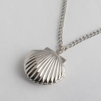 Zinc Alloy Jewelry Necklace Shell plated for woman Sold By Strand