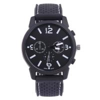 Men Wrist Watch Silicone with zinc alloy dial & Glass for man Length Approx 8 Inch Sold By PC