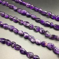 Natürliche Amethyst Perlen, poliert & DIY & verschiedene Größen vorhanden, violett, verkauft per ca. 15 ZollInch Strang
