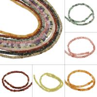 Mišrios Gemstone beads, Brangakmenis, Aikštė, įvairios medžiagos pasirinkimas, 5*5mm, Apytiksliai 58kompiuteriai/Strand, Parduota už Apytiksliai 11.8 Inch Strand