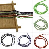 Gemstone Jewelry Beads, different materials for choice, 3*3mm, Approx 124PCs/Strand, Sold Per Approx 14.1 Inch Strand