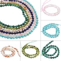Mixed Gemstone Beads, Round, Star Cut Faceted & different materials for choice, 8*8mm, Approx 36PCs/Strand, Sold Per Approx 11.8 Inch Strand