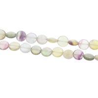 Grânulos de gemstone jóias, misto de pedras semi-preciosas, Roda, transparente, 10*4mm, Aprox 29PCs/Strand, vendido para Aprox 11.8 inchaltura Strand