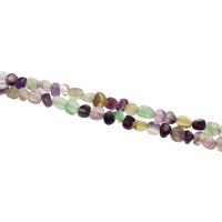 Viola Fluorite perla, traslucido, 8*7*10-8*7*5mm, Appross. 41PC/filo, Venduto per Appross. 11.8 pollice filo