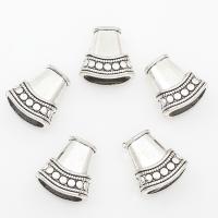 Zinc Alloy Bead Cap antique silver color plated nickel lead & cadmium free Approx 5mm Approx Sold By Lot