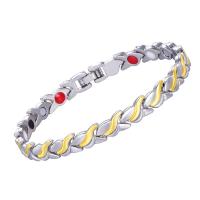 Brass Bracelet, plated, Unisex, more colors for choice, nickel, lead & cadmium free, 200*8mm, Sold Per Approx 7.8 Inch Strand