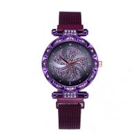Women Wrist Watch Zinc Alloy with Stainless Steel plated waterproofless & for woman & with rhinestone nickel lead & cadmium free Sold By PC