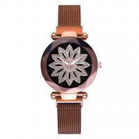 Women Wrist Watch Zinc Alloy with Stainless Steel plated waterproofless & for woman nickel lead & cadmium free Sold By PC