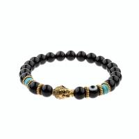 Gemstone Bracelets Round & Buddhist jewelry & Unisex 8mm Sold Per 7.5 Inch Strand