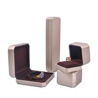 Искусственная кожа Коробка для показа ювелирных изделий, с Бархат, разные стили для выбора, Много цветов для выбора, продается PC
