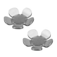 Stainless Steel Bead Cap Flower original color Approx Sold By Lot