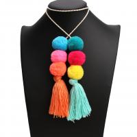 Caddice Bag Pendant, Tassel, handmade, multifunctional, multi-colored, 850mm, Sold By PC