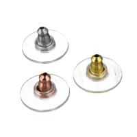 Rostfritt stål Ear Mutter Component, ROSTFRITT STÅL, fler färger för val, 11x6x11mm, Hål:Ca 0.5mm, Ca 500PC/Lot, Säljs av Lot
