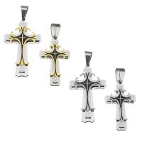 Stainless Steel Cross Pendants, different size for choice, more colors for choice, Sold By PC