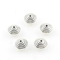 Zinc Alloy Jewelry Beads antique silver color plated nickel lead & cadmium free Approx 1mm Approx Sold By Lot