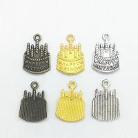 Zinc Alloy Pendants Cake plated nickel lead & cadmium free Approx 2mm Sold By Bag