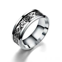 Prst prsten z nerezové oceli, Nerez, á, unisex & různé velikosti pro výběr, více barev na výběr, Prodáno By PC