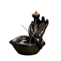 Backflow Incense Burner, Porcelain, different styles for choice, nickel, lead & cadmium free, 145x950x150mm,145x110x145mm, Sold By PC