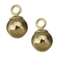 Gold Filled Pendant Round 14K gold-filled nickel lead & cadmium free Approx 1.5mm Sold By PC