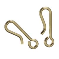 Gold Filled Hook and Eye Clasp 14K gold-filled nickel lead & cadmium free Approx 1.5mm Sold By PC